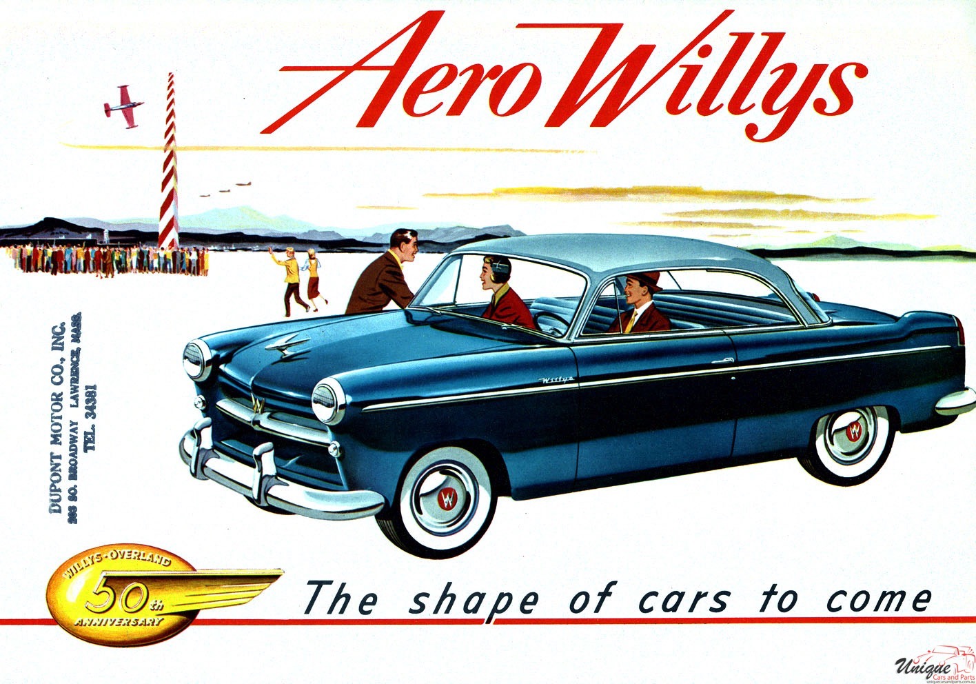 1953 Willys Aero Brochure Page 3